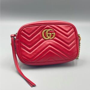 Gucci Mini Marmont Camera Crossbody